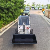 Minipala Gommata Euro 5 EPA con Attacco Trincia Forestale e Rasaerba