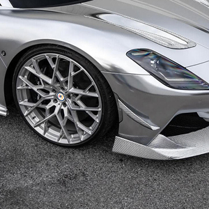 Ruedas Forjadas de Lujo Personalizadas YRO de <span class=keywords><strong>1</strong></span> Pieza con Múltiples Radios, Acabado Plateado Mecanizado, de 17 a 24 Pulgadas, 5x112, 5x114.3, 5x120 para <span class=keywords><strong>Maserati</strong></span> <span class=keywords><strong>MC20</strong></span> - Product Image 1