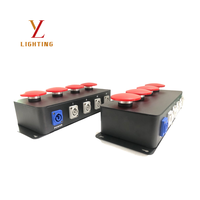 Distributeur de signal LED DMX512 haute performance à 4 canaux, console de contrôle électrique en alliage d'aluminium