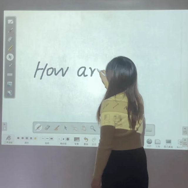 Electronic Smart Whiteboard Digital Pen Conference Teaching Interactive Whiteboard Pen Rechargeable Interactive Infrared Pen