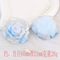 Nouveaux produits 2026 : Breloques en résine lumineuses en forme de rose de 60 mm pour coques de téléphone DIY, jouets en sachet surprise à moins d'un dollar T03
