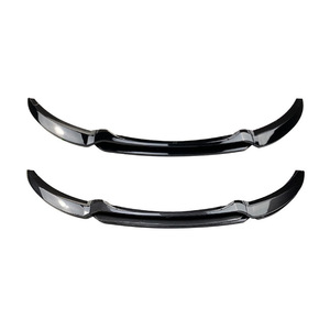 สปลิตเตอร์หน้า Amp-Z สำหรับ BMW ซีรีส์ 1 E82 E88 สีดำเปียโน ขัดเงา ชุดแต่งสเกิร์ตหน้า รุ่น 238 - Product Image 2