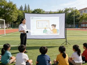 Projecteur diapositives pour l'éducation scolaire - Projecteur de plafond pour l'enseignement en classe et les présentations 4K WiFi 6 - Product Image 3