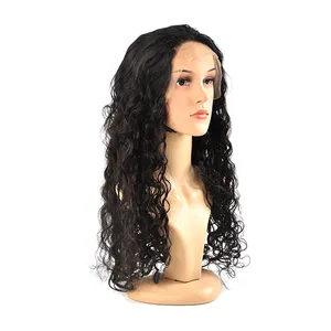 Gros Cheveux Vierges Aucun Hangar Cheveux Brésiliens Mona Lisa Perruque De Dentelle brésilienne vague naturelle cheveux perruque