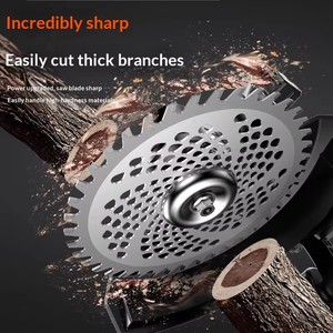 Rechargeable Lithium <b>Battery</b> Garden Tools 21V/<b>24V</b>/36V DIY Grade Handheld Cordless Power String Trimmer Grass Knife MDS-714 21V L - Product Image 4