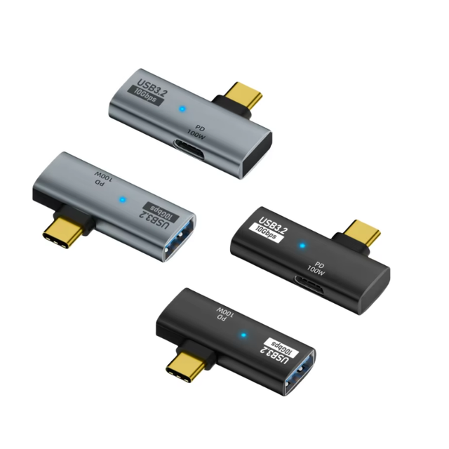 USB 3.2 10Gbps Type C OTG Adapter Fast PD Charging 2-in-1 Dual Earphone for Laptop Brand New Condition Mobile Phone Accessory AC