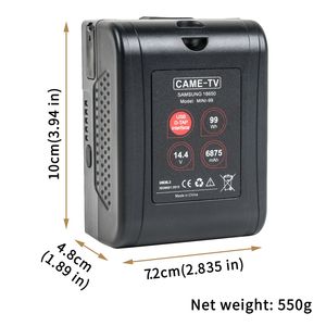 Baterías de iones de litio de montaje en V recargables compactas con placa alimentada por LED de 99W, stock de Lenovo <span class=keywords><strong>Tablet</strong></span> Realme, 1 unidad - Product Image 6