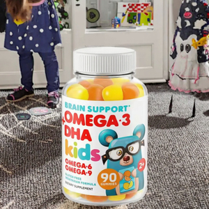 Exportation transfrontalière, produit phare : Gommes d'acides gras oméga-3 pour la croissance et le développement cérébral des enfants, 60 unités, source d'énergie, directement de l'usine - Product Image 3