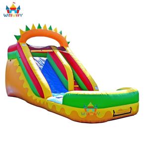 Tobogán Acuático Inflable Comercial de Carreras de 16 Pies en Venta - Product Image 5