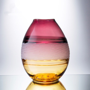 <span class=keywords><strong>Grand</strong></span> <span class=keywords><strong>vase</strong></span> en verre décoratif transparent provenant d'une usine chinoise - Product Image 3