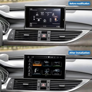 Radio Auto con Pantalla Retráctil de 9 Pulgadas, Snapdragon 665 de 8 Núcleos, Android 14, Carplay, Reproductor de DVD y Navegación para <span class=keywords><strong>Audi</strong></span> <span class=keywords><strong>A6</strong></span> C6 C7 2012-2018 - Product Image 4