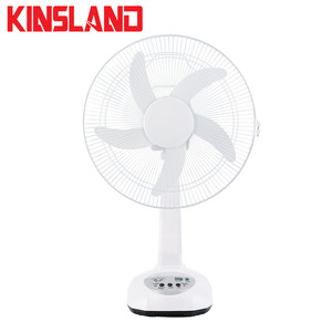Ventilateur avec batterie 12 pouces ventilateur solaire rechargeable avec panneau solaire et 2 ampoules led usine de ventilateur d'origine - Product Image 4