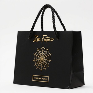 Bolsa de Regalo de Lujo con Asa, Impresión Offset Digital, para Zapatos, Ropa, Alimentos, Libros, para Compras Minoristas y de Supermercado - Product Image 2