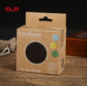 Tùy chỉnh cao cấp sang trọng Kem Hộp Quà Tặng vật liệu tái chế Glossy & Matt Cán dập nổi loại hộp thư mục - Product Image 3