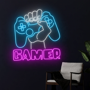 Venta directa de fábrica, letrero de neón LED, logotipo de negocio de tienda, cartel de juego LED, letrero de neón, diseño de luz para decoración de pared de tienda - Product Image 2