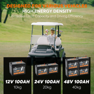 Batterie LiFePO4 PowMr à <span class=keywords><strong>prix</strong></span> de gros, 100 Ah, 12,8 V, prend en charge 4 en série, haute durée de vie, pour le stockage d'énergie domestique - Product Image 3