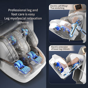 VCT-901C elektrischer Luxus-<span class=keywords><strong>Massage</strong></span> stuhl mit Ganzkörper-Null-Schwerkraft-<span class=keywords><strong>Massage</strong></span> und Dual-Bewegung-<span class=keywords><strong>Massage</strong></span> stuhl mit <span class=keywords><strong>Jade</strong></span>-Bewegung - Product Image 6