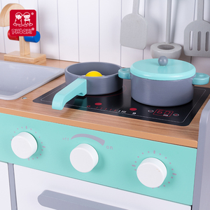 <strong>Children</strong> <strong>Kitchen</strong> Accessories Pretend Cooking <strong>Play</strong> Set Toy Wooden Kids <strong>Kitchen</strong> - Product Image 4