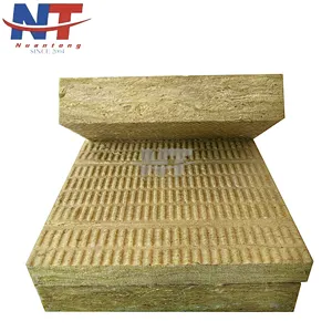 Mineral Rock Wool Density 100kg/m3 Thermal Insulation Board