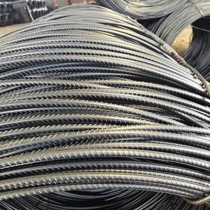 Barre d'acier déformée, barre de fer 9mm 12m 14mm 25mm, barre d'acier ronde HRB400 avec services de cintrage et de découpe - Product Image 2