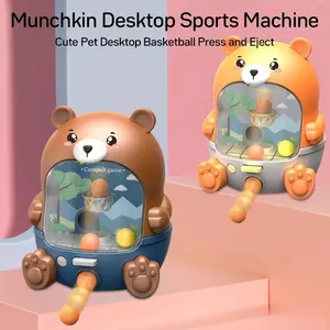 דוב מקסים מיני שולחן כדורסל ירי כדור כדורסל צעצוע לילדים