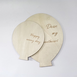 Globo de aire caliente de madera para recuerdos de bebé Tome una foto y cuelgue como decoración de habitación Perfect Memory Keeper - Product Image 3
