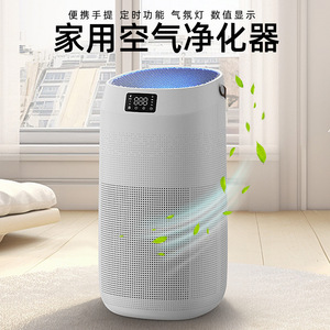 Purificateur d'air intelligent avec filtre HEPA H13, 60W, contrôlable par application et commande vocale, pour une pièce de moins de 200 pieds carrés - Product Image 2