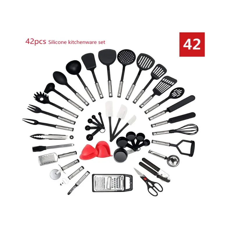 40 Sets Van Nylon Keukengerei Roestvrijstalen Keuken Gadgets Keuken Accessoires