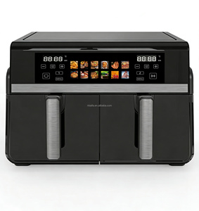 Friteuse à <span class=keywords><strong>air</strong></span> double zone Aifa de haute qualité 5+5L grande capacité avec écran tactile numérique, chaîne d'approvisionnement stable pour les grossistes mondiaux - Product Image 3
