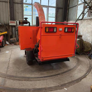 Trituradora de astillas de madera de gran capacidad de alta capacidad Molino de martillo agrícola Chippe de madera resistente - Product Image 2