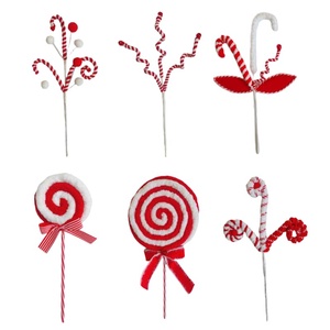 Cinta <span class=keywords><strong>de</strong></span> Bastón <span class=keywords><strong>de</strong></span> <span class=keywords><strong>Caramelo</strong></span> Artificial <span class=keywords><strong>de</strong></span> Poliéster Ecológica Reutilizable <span class=keywords><strong>de</strong></span> Calidad Comercial Moderna al Mejor Precio para Decoración del Hogar y Árbol <span class=keywords><strong>de</strong></span> <span class=keywords><strong>Navidad</strong></span> - Product Image 6