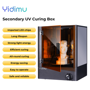 Station de polymérisation UV pour imprimantes 3D (SLA, DLP, LCD) à lumière UV 405 nm, grande taille de polymérisation, vente en gros usine - Product Image 2