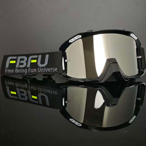 <span class=keywords><strong>Gafas</strong></span> de Motociclismo Personalizables FBFU para Mujer, Ligeras, Resistentes al Viento, con Protección UV y Lentes Reemplazables, para Deportes al Aire Libre y Todoterreno - Product Image 4