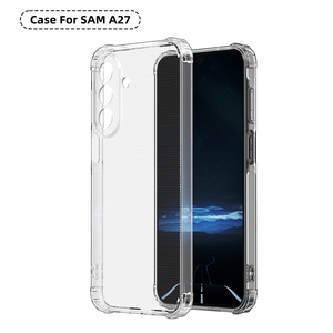 Funda Transparente para Samsung <span class=keywords><strong>Galaxy</strong></span> A27, con Esquinas Reforzadas para Absorción de Impactos, Fundas Flexibles de TPU Suave para <span class=keywords><strong>Galaxy</strong></span> A07 A17 A37 A57 - Product Image 5