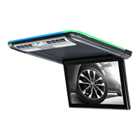Vente d'usine Lecteur MP5 DC12V Ultra fin 10,1 pouces USB HDMl Sortie AV Autoradio Écran de plafond rabattable Moniteur de toit de voiture