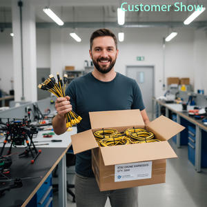 Индивидуальный разъем XT60 (папа/мама) с силиконовым кабелем OEM для RC дронов, FPV, аккумуляторов, ESC, зарядных устройств - Product Image 4