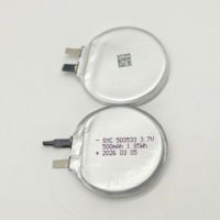 Batterie au lithium polymère ronde 503535 3,7 V 500 mAh -20 ℃ ~+60 ℃   Température d'exploitation pour caméra embarquée, traceur GPS, serrure intelligente