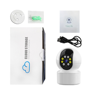 แอปโทรศัพท์แจ้งเตือนพร้อมกล้องวงจรปิด A10 ความละเอียด Full HD WiFi PTZ IP รองรับการมองเห็นในเวลากลางคืน สำหรับความปลอดภัยภายในบ้าน - Product Image 6
