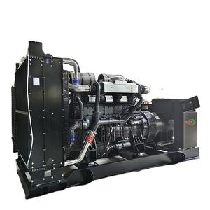 Дизельный генератор Cummins KTA38-G9 открытого типа, 600 кВт, 800 кВт, 1000 кВт, 1250 кВА, трехфазный, для электростанций - Product Image 3