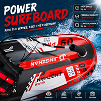 Planche de surf à moteur, jet board motorisé, sports nautiques à grande vitesse, planche de surf pour lac, rivière, mer, utilisation en plein air pour les aventures