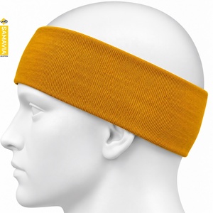 SAMAVIA Diadema deportiva de nailon unisex, banda elástica para el sudor, accesorios para fitness, correr, gimnasio, yoga - Product Image 4