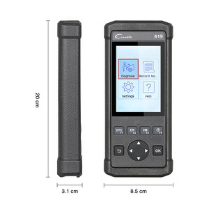 Escáner de Diagnóstico Launch Creader 619 CR619, Lector de Códigos con Funciones Completas OBD2/<span class=keywords><strong>EOBD</strong></span>, Compatible con Registro y Reproducción de Datos - Product Image 2