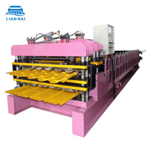 آلة ليان ناي ذات الطبقة المزدوجة لإنتاج ألواح الستراتا ريب والألواح المموجة نيو ويف المصدرة إلى السوق الأمريكي - Product Image 1