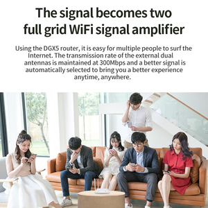 DGX5 High Speed 300Mbps <strong>Wireless</strong> <strong>Router</strong> Easy Setup <strong>Access</strong> <strong>Point</strong> with Strong Power SIM Card 2.4 GHz Long Range CPE for Home Use - Product Image 5