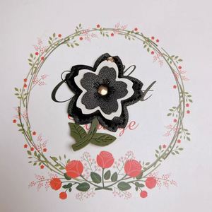 YY Pink Cute Cherry Blossoms Leather Key Chain Beautiful Faux Leather Flower Key Chain Leather <b>Bag</b> <b>Charms</b> for GIfts - Product Image 3