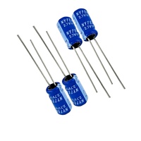 2.7V 0.3F ,1F ,3.3F, 5F, 7F ,10F, 25F Supercapacitor Long Cycle Life Farad Capacitor for Smart Meter Large Capacity Through Hole