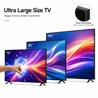 Proveedor Global de Televisores Inteligentes Android 4K de 75, 85 y 100 Pulgadas, Pantalla Grande, para Importadores, Distribuidores y Cadenas de Minoristas