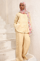Rose Floral Uni Tricot Foulard Crêpe Chapeau Modal Plissé Satin Coton Soie Viscose Long Style Ethnique Tie-Dye Numérique Numérique