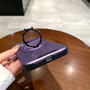 Custodia Magnetica per Telefono con Supporto Girevole e Protezione Fotocamera Scorrevole per <span class=keywords><strong>iPhone</strong></span> 17 16 15 14 <span class=keywords><strong>13</strong></span> 12 11 <span class=keywords><strong>Pro</strong></span> <span class=keywords><strong>Max</strong></span> Air, Cover Protettiva Doppia Armatura - Product Image 6