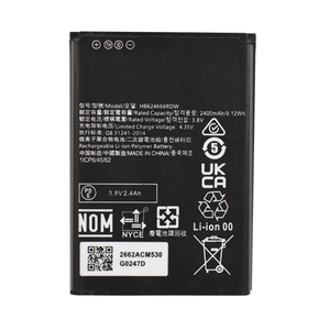 Batería de Repuesto para Router MiFi de Bolsillo Huawei HB624666RDW 2400mAh E5783 E5783B CE RoHS Venta al Por Mayor - Product Image 1